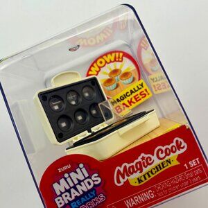Mini Brands Really Works Magic Cook Kitchen CUPCAKE MAKER Novelty Toy 2026 NEW